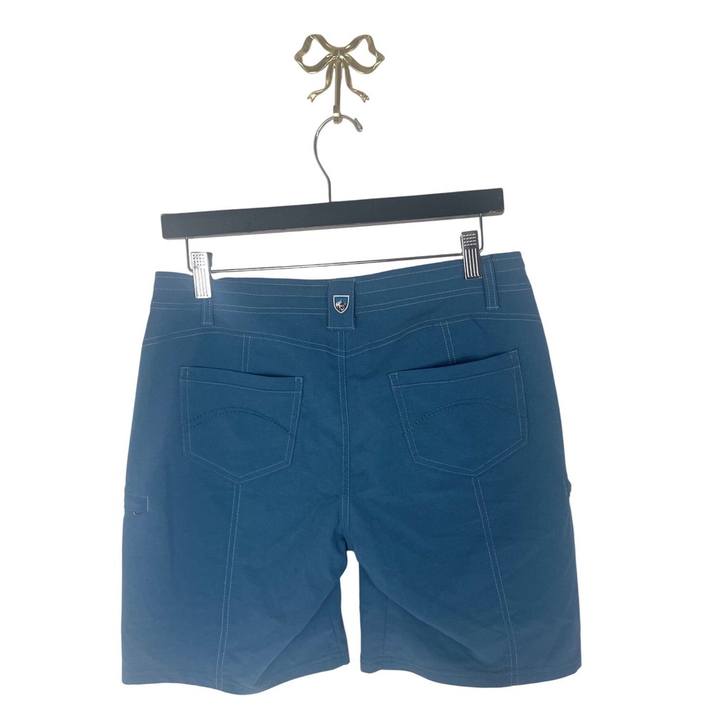 Kuhl Women's Blue Cargo Hiking Shorts size 4 EUC - Picture 2 of 8